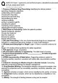NURS 615 Exam 1 &ndash; Detailed Questions and Verified Answers &vert; Comprehensive Exam Preparation