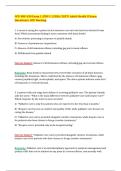 GCU NSG 430 Exam 1 &ndash; Adult Health Nursing II &lpar;2026&sol;2027&rpar; Q&A &vert; A&plus; Guarantee