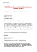 LEIK FNP PRACTICE QUESTIONS&colon; Complete QBank with Verified Detailed Answers & Rationales for  &lpar;100&percnt; Pass Guarantee&rpar;