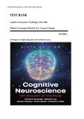 Cognitive Neuroscience&colon; The Biology of the Mind 6th Edition Test Bank&colon; Complete QBank with Verified Answers by Gazzaniga&comma; Ivry & Mangun &ndash; All Chapters