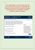 ANCC MEDSURG CERTIFICATION EXAMS NEWEST 2026 PACKAGE DEAL&vert; DIFFERENT VERSIONS WITH COMPLETE REAL EXAM QUESTIONS AND CORRECT DETAILED ANSWERS &lpar;VERIFIED ANSWERS&rpar; ALREADY GRADED A&plus;&vert; ANCC MEDSURG-BC&trade; EXAM PREP &lpar;BRAND NEW&excl;&excl;&rpar;