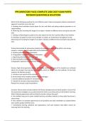 PPR &lpar;MERCEDES FILES&rpar; COMPLETE 2026-2027 EXAM PAPER- &NewLine;REVISION QUESTIONS & SOLUTIONS