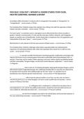 WGS QUIZ 2 2026&sol;2027 &vert; WOMEN'S & GENDER STUDIES STUDY GUIDE&comma; PRACTICE QUESTIONS&comma; ANSWERS & REVIEW