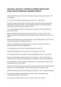 WGS QUIZ 1 2026&sol;2027 &vert; WOMEN'S & GENDER STUDIES STUDY GUIDE&comma; PRACTICE QUESTIONS&comma; ANSWERS & REVIEW