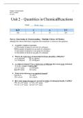 SCH3U GRADE 11 CHEMISTRY UNIT 2 TEST &vert; QUESTIONS AND ANSWERS &vert; 2026 UPDATE &vert; 100&percnt; CORRECT - ONTARIO VIRTUAL SCHOOL&period;