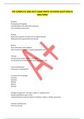 STR COMPLETE 2026-2027 EXAM PAPER- REVISION QUESTIONS & &NewLine;SOLUTIONS