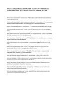 WGS EXAM 2 2026&sol;2027 &vert; WOMEN'S & GENDER STUDIES STUDY GUIDE&comma; PRACTICE QUESTIONS&comma; ANSWERS & EXAM REVIEW