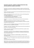 WGS EXAM &num;1 2026&sol;2027 &vert; WOMEN'S & GENDER STUDIES STUDY GUIDE&comma; PRACTICE QUESTIONS&comma; ANSWERS & EXAM REVIEW
