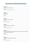 BECC mod 7&sol;8 part 2 Test Questions with Correct Answers