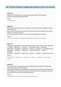 BIL 150 Final &lpar;all quizzes&rpar; Complete Exam Questions with Correct Answers