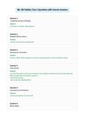 BIL 150 Mallery Test 1 Questions with Correct Answers