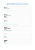 BIL 150 Mallery Test 2 Questions with Correct Answers