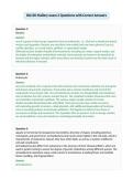 BIL150 Mallery exam 2 Questions with Correct Answers
