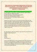 TEXAS IRRIGATOR LICENSE EXAM COMPREHENSIVE CERTIFICATION &NewLine;PRACTICE TEST 2026&sol;2027 &ndash; TCEQ ALIGNED &vert;200 QUESTIONS WITH &NewLine;VERIFIED ANSWERS & DETAILED RATIONALES  &NewLine;GRADED A&plus; &vert; 8 CORE DOMAINS 