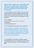 BARKLEY PNP DRT 2 EXAM &lpar;LATEST&rpar; &vert;&vert; MOST RECENT EXAM &NewLine;2026&vert;2027 ACTUAL COMPLETE REAL EXAM QUESTIONS           &NewLine;AND CORRECT ANSWERS &lpar;VERIFIED ANSWERS&rpar; ALREADY &NewLine;GRADED A&plus; &vert; GUARANTEED SUCCESS&excl;&excl; NEWEST EXAM &vert;  &NewLine;JUST RELEASED&excl;&excl;  