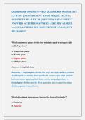 CHAMBERLAIN UNIVERSITY BIOS 251 EXAMS &vert;&vert; MOST RECENT EXAMS 2026&vert;2027 