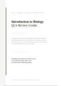 WGU C190 PRE-ASSESSMENT V2 2026&sol;2027 &vert; Introduction to Biology Questions & Answers &vert; 100&percnt; Correct Verified &vert; Pass Guaranteed - A&plus; Graded&NewLine;&NewLine;