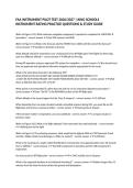 FAA INSTRUMENT PILOT TEST 2026&sol;2027 &vert; KING SCHOOLS INSTRUMENT RATING PRACTICE QUESTIONS & STUDY GUIDE