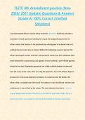 FLETC 4th Amendment practice &lpar;New 2026 2027 Update&rpar; Questions & Answers -Grade A- 100- Correct &lpar;Verified Solutions&rpar;