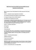 TNCC Final Exam Test 2025 &ndash; Open-Book Review with Questions&comma; Answers & Rationales