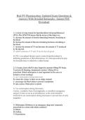 HESI PN Pharmacology Updated Exam Questions & Answers with Detailed Rationales &ndash; Comprehensive Study Guide