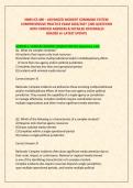 NIMS ICS 400 &ndash; ADVANCED INCIDENT COMMAND SYSTEM &NewLine;COMPREHENSIVE PRACTICE EXAM 2026&sol;2027 &vert;200 QUESTIONS &NewLine; WITH VERIFIED ANSWERS & DETAILED RATIONALES  &NewLine;GRADED A&plus; LATEST UPDATE  