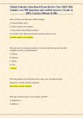 Milady Esthetics State Board Exam Review 2025&sol;2026 &ndash; Esthetics Licensing Exam Preparation &ndash; 900&plus; Practice Questions with Verified Answers
