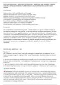2027 AHIP FINAL EXAM &ndash; MEDICARE CERTIFICATION &ndash; QUESTIONS AND ANSWERS &vert; VERIFIED&NewLine;AND WELL DETAILED ANSWERS &vert; PLUS RATIONALES &vert; GUARANTEED PASS &vert; LATEST EXAM&NewLine;UPDATE