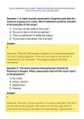 ATI RN PHARM PRACTICE C EXAM - COMPLETE QUESTIONS AND DETAILED SOLUTIONS&NewLine;LATEST UPDATE THIS YEAR JUST RELEASED