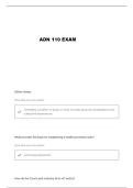 ADN 110 TEST 1 PROFESSIONAL IDENTITY&comma; HEALTH POLICY&comma; AND HEALTH CARE PROMOTION QUESTIONS AND VERIFIED ANSWERS