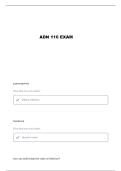 ADN 110 EXAM 3 QUESTIONS AND VERIFIED ANSWERS