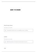 ADN 110 EXAM 2 CULTURE ADOCACY MANAGING CARE QUESTIONS AND VERIFIED ANSWERS