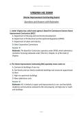 VIRGINIA HIC EXAM &lpar;Home Improvement Contracting Exam&rpar; Questions and Answers with Rationales