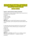 Test Bank for We the People 15th Edition by Benjamin Ginsberg &vert; All Chapters Questions and Answers with Rationales 2027&NewLine;