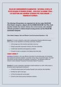 NCLEX-RN CompREhENsivE EXamiNatioN &ndash; NatioNaL CouNCiL of&NewLine;statE BoaRds of NuRsiNg &lpar;NCsBN&rpar; &ndash; 2026&sol;2027 aCadEmiC YEaR &ndash;&NewLine;100 QuEstioNs aNd aNswERs CovERiNg fivE CoRE domaiNs &vert;&vert;&NewLine;vERifiEd BY EXpERts &period; 