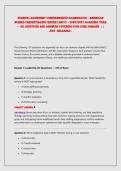 NursiNg Leadership CompreheNsive examiNatioN &ndash; ameriCaN&NewLine;Nurses CredeNtiaLiNg CeNter &lpar;aNCC&rpar; &ndash; 2026&sol;2027 aCademiC Year&NewLine;&ndash; 150 QuestioNs aNd aNswers CoveriNg Four Core domaiNs &vert;&vert;&NewLine;just reLeased &period; 
