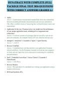 DYNATRACE WITH COMPLETE &lpar;FULL&NewLine;PACKEGE FINAL TEST 2026 QUESTIONS&NewLine;WITH CORRECT ANSWERS GRADED A&plus;