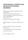 DYSRHYTHMIA BASIC A COMPETENCY EXAM&NewLine;2026 MOCK TEST WITH DETAILED&NewLine;EXPLANATIONS
