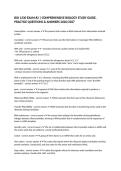 BIO 1330 EXAM &num;2 &vert; COMPREHENSIVE BIOLOGY STUDY GUIDE&comma; PRACTICE QUESTIONS & ANSWERS 2026&sol;2027