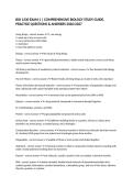BIO 1330 EXAM 1 &vert; COMPREHENSIVE BIOLOGY STUDY GUIDE&comma; PRACTICE QUESTIONS & ANSWERS 2026&sol;2027