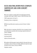 ECCO 2026 FINAL REVIEW PACK COMPLETE&NewLine;QUESTION SET AND CORE CONCEPT&NewLine;SUMMARY