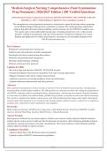 GCU NSG-430 Advanced Medical-Surgical Nursing Final Examination Study Guide 2026-2027 &vert; 200 NCLEX Style Questions with Detailed Clinical Rationales&NewLine;