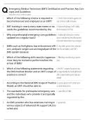 EMT Certification Exam 2026 &sol; NREMT Study Guide & Practice Test &sol; Score 100&percnt; &sol; Emergency Medical Technician Prep&NewLine;&NewLine;