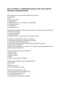 BIOL 133 CHAPTER 5 &vert; COMPREHENSIVE BIOLOGY STUDY GUIDE&comma; PRACTICE QUESTIONS & ANSWERS 2026&sol;2027