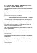 BIOL 133 CHAPTER 17 STUDY QUESTIONS &vert; COMPREHENSIVE BIOLOGY STUDY GUIDE&comma; PRACTICE QUESTIONS & ANSWERS 2026&sol;2027