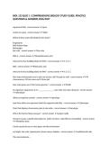 BIOL 133 QUIZ 1 &vert; COMPREHENSIVE BIOLOGY STUDY GUIDE&comma; PRACTICE QUESTIONS & ANSWERS 2026&sol;2027