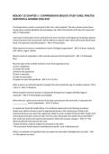 BIOLOGY 133 CHAPTER 1 &vert; COMPREHENSIVE BIOLOGY STUDY GUIDE&comma; PRACTICE QUESTIONS & ANSWERS 2026&sol;2027