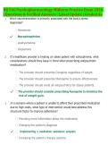NR 546 Psychopharmacology Midterm Practice Exam 2026&sol;2027 &vert; Advanced Pharmacology for PMHNP &vert; Practice Questions & Answer Key &vert; Latest Update &vert; Graded A&plus;