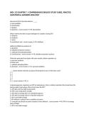 BIOL 133 CHAPTER 7 &vert; COMPREHENSIVE BIOLOGY STUDY GUIDE&comma; PRACTICE QUESTIONS & ANSWERS 2026&sol;2027