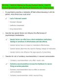 NR 546 &sol; NR546 Midterm Exam Prep 2026&sol;2027 &vert; Advanced Psychopharmacology for PMHNP &vert; Practice Questions & Revised Answer Key &vert; Latest Update &vert; Graded A&plus;